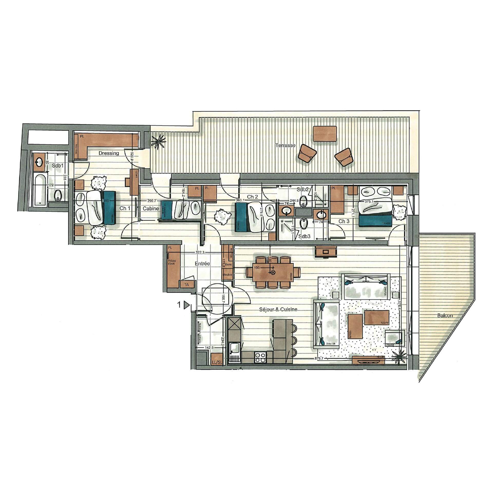 Interior plan