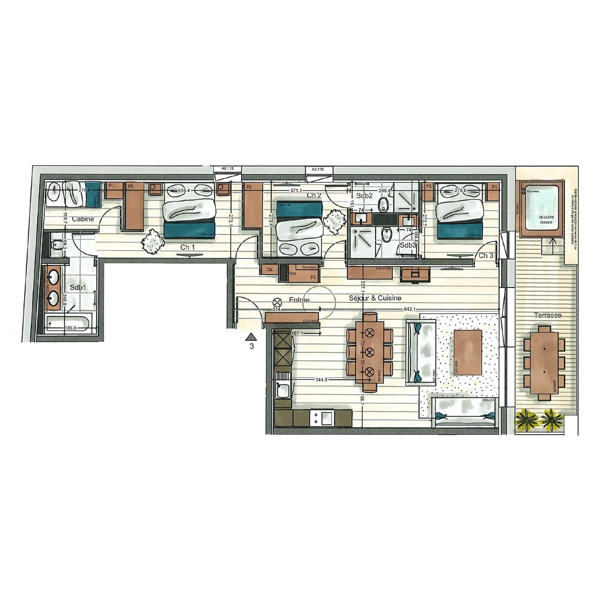 Interior plan