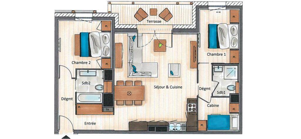 Interior plan