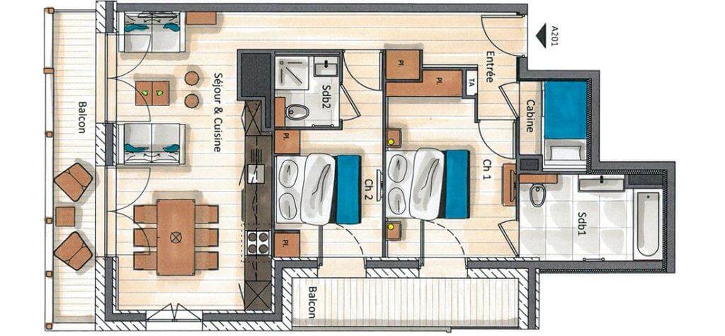 Interior plan