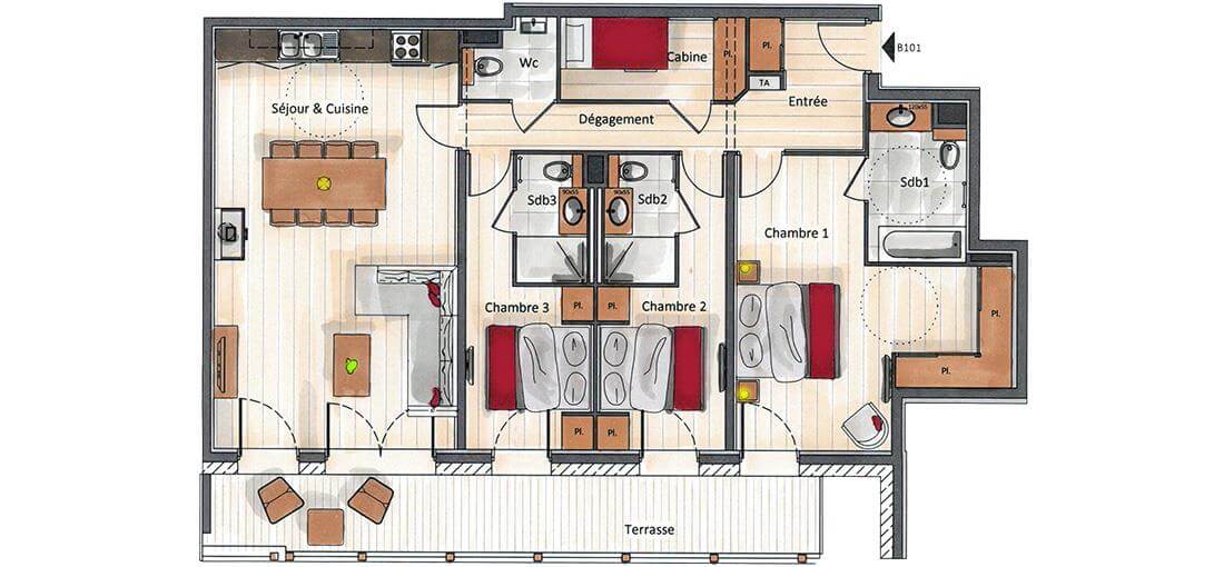 Interior plan