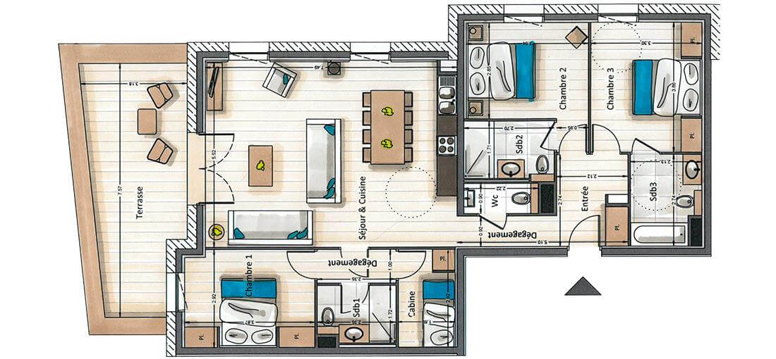 Plan intérieur