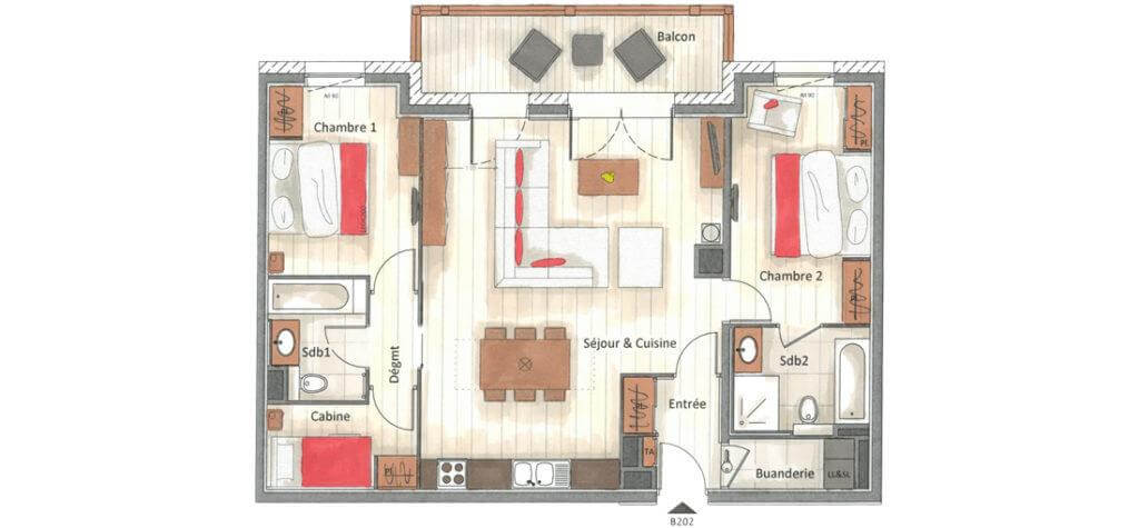 Plan intérieur