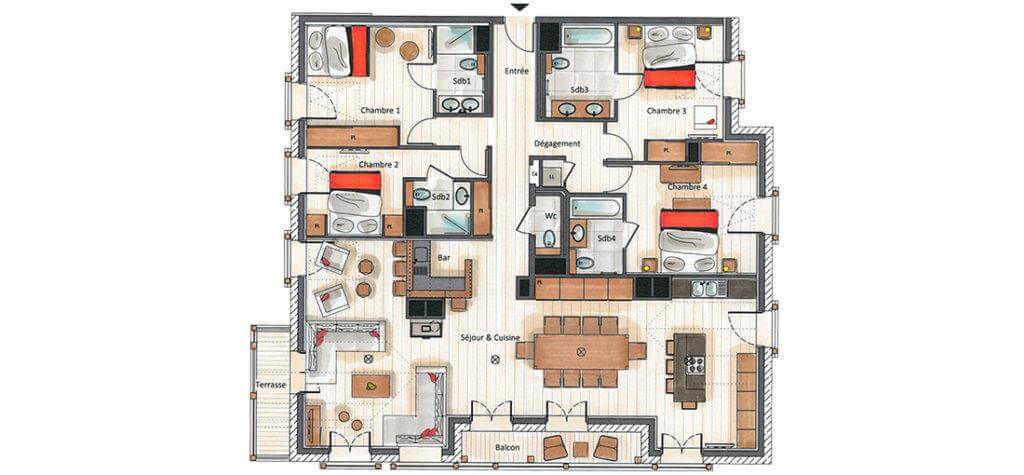 Interior plan