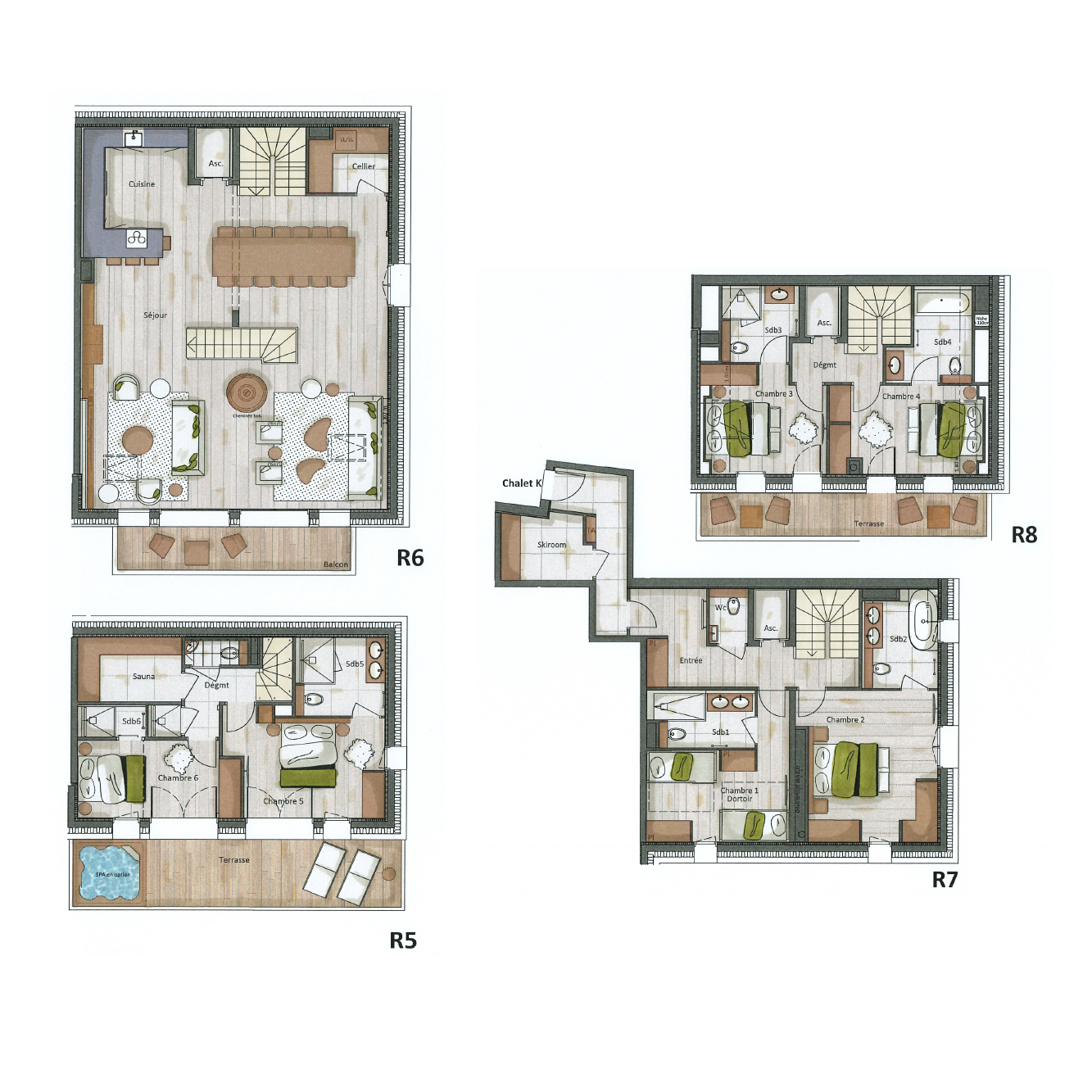 Plan intérieur