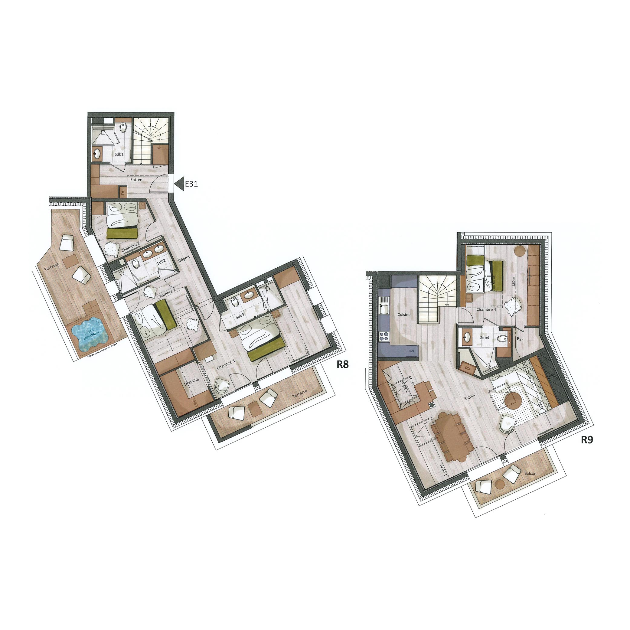 Plan intérieur