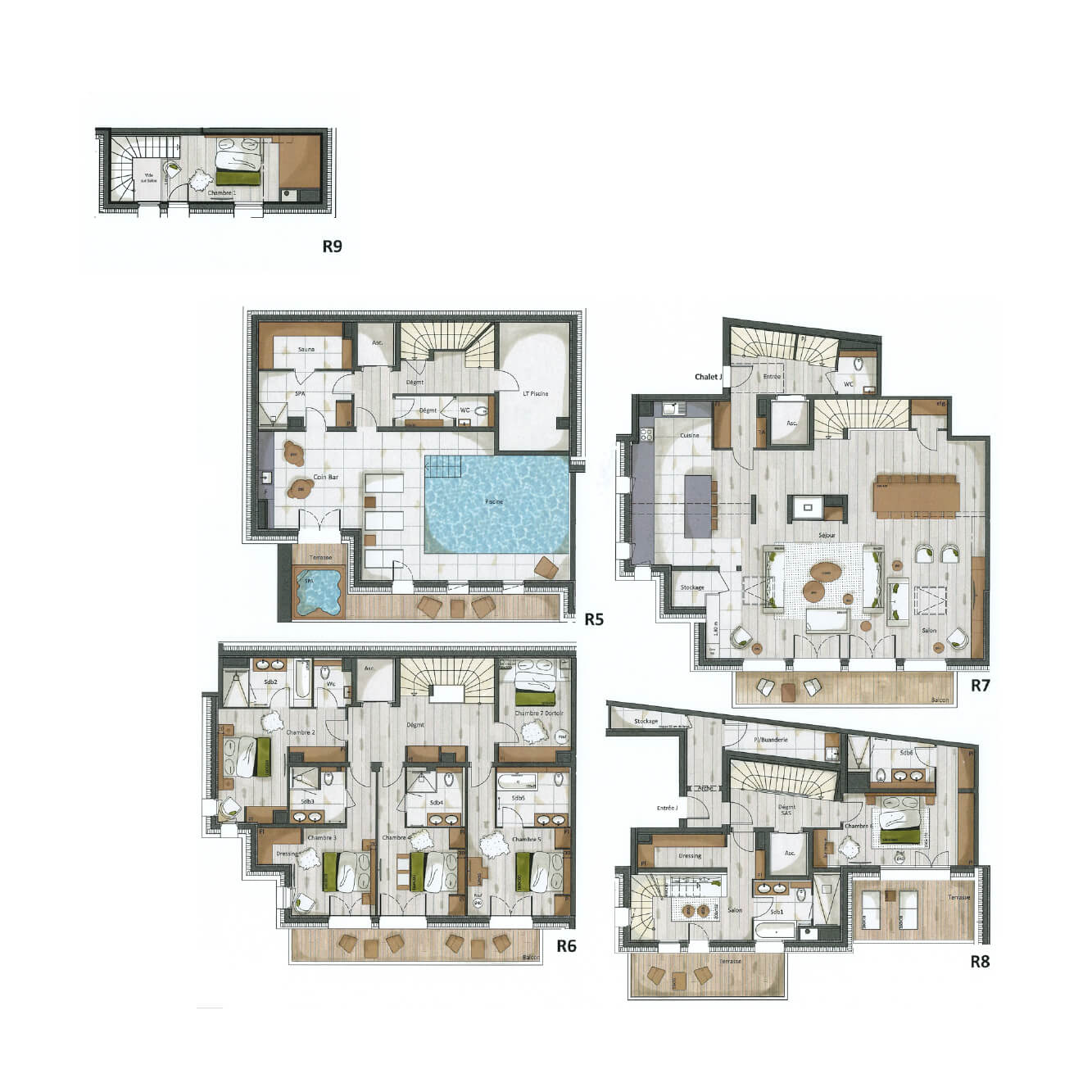 Plan intérieur