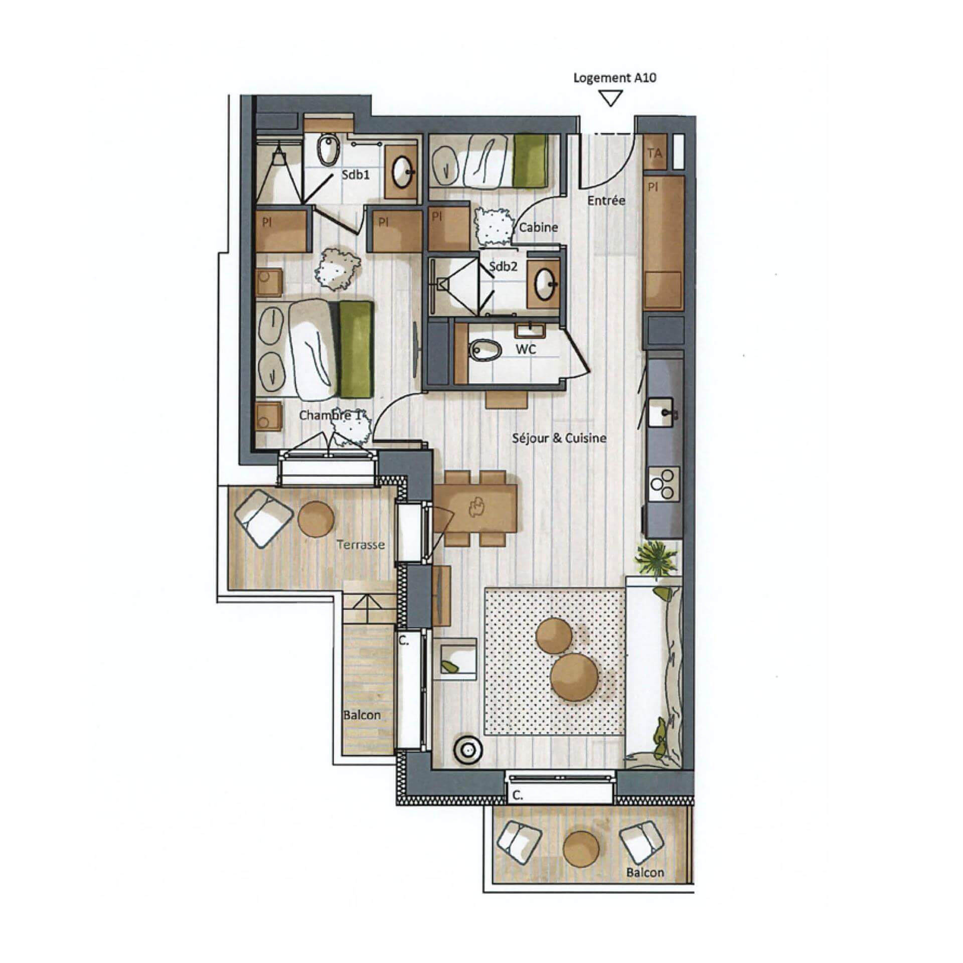 Interior plan