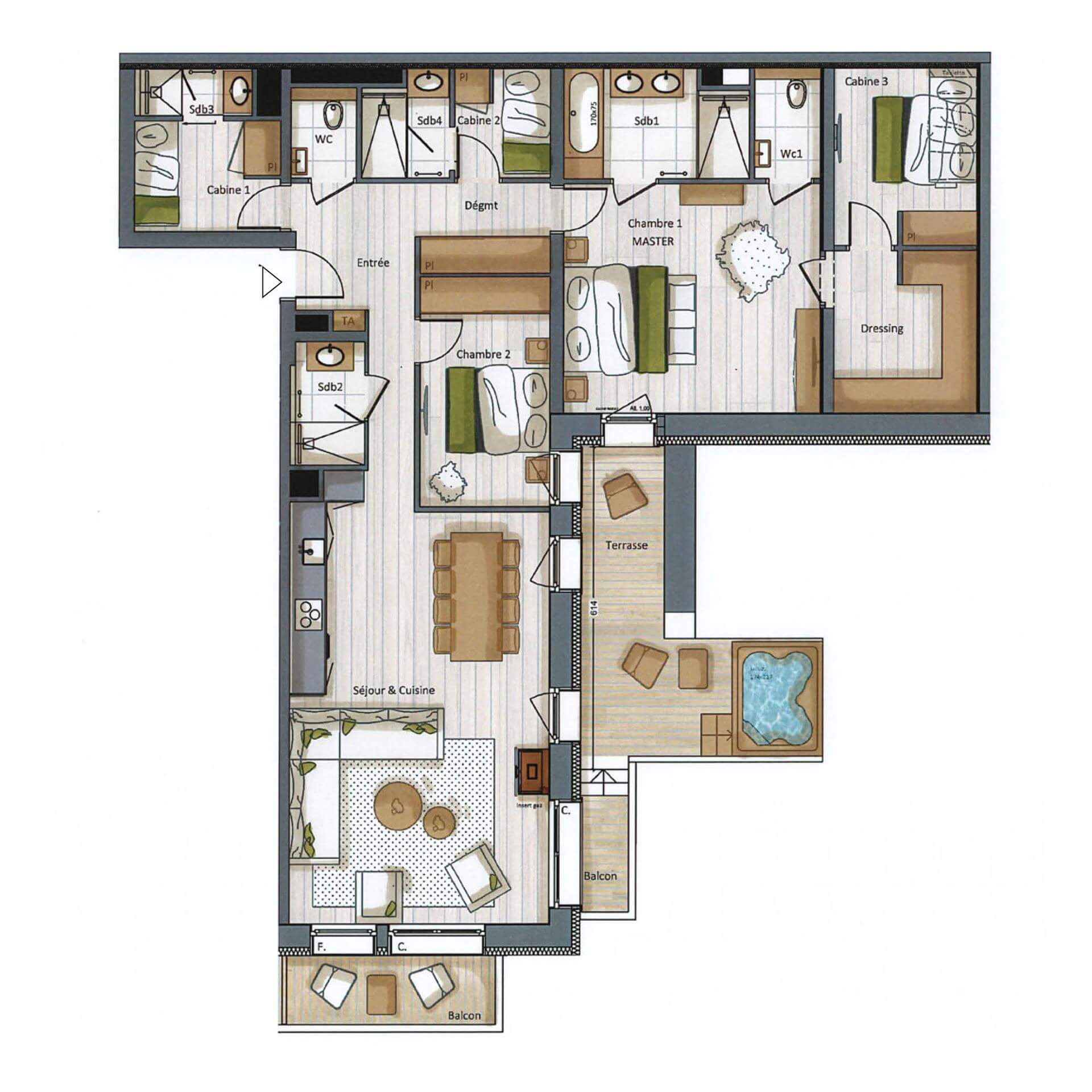 Interior plan