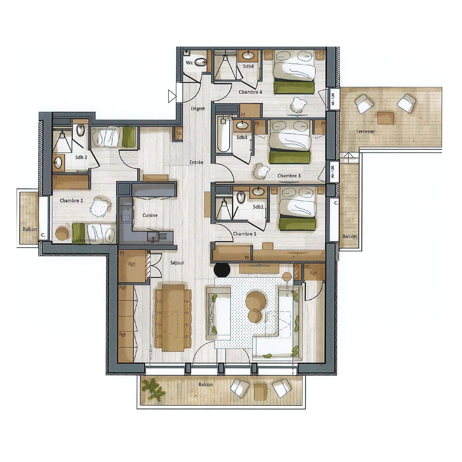 Interior plan