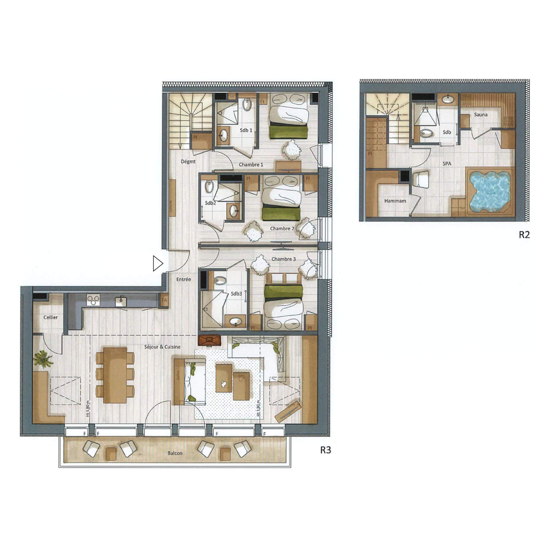 Plan intérieur