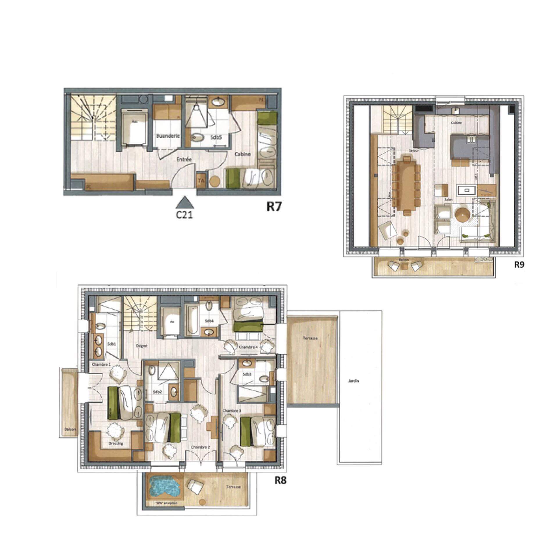 Plan intérieur