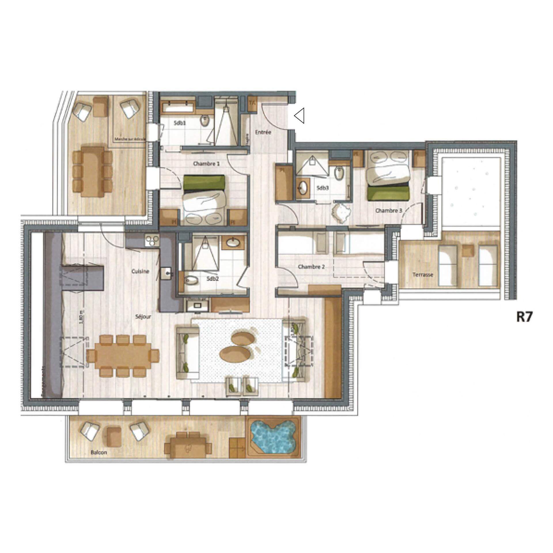 Plan intérieur