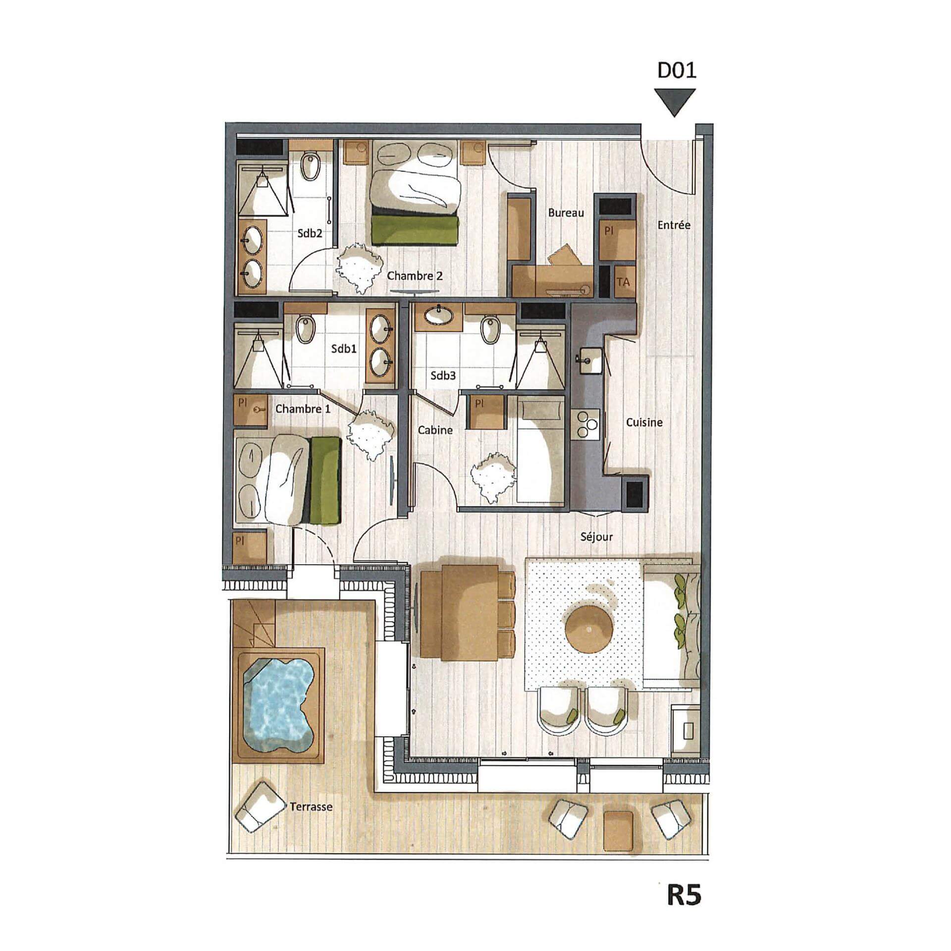 Interior plan