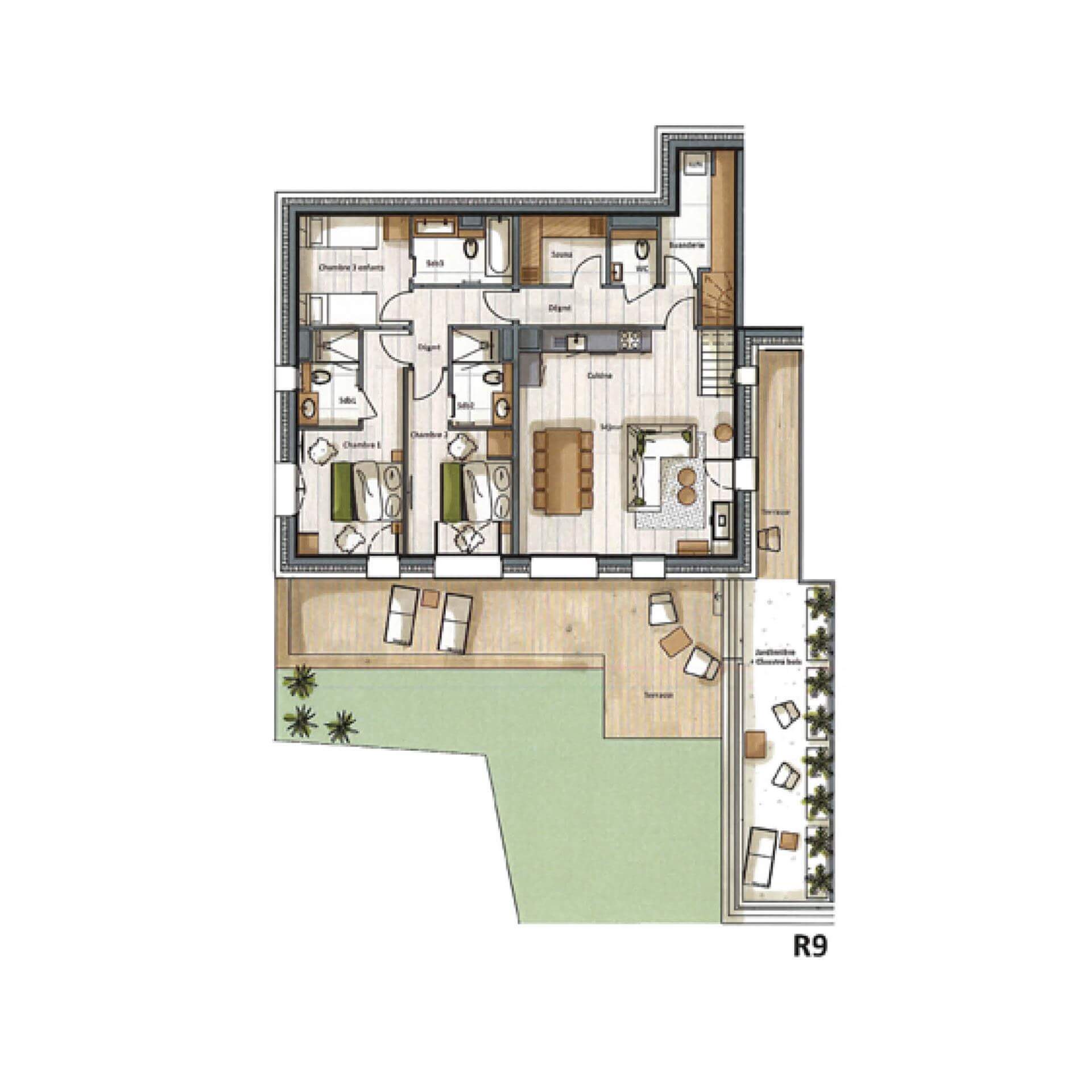 Plan intérieur