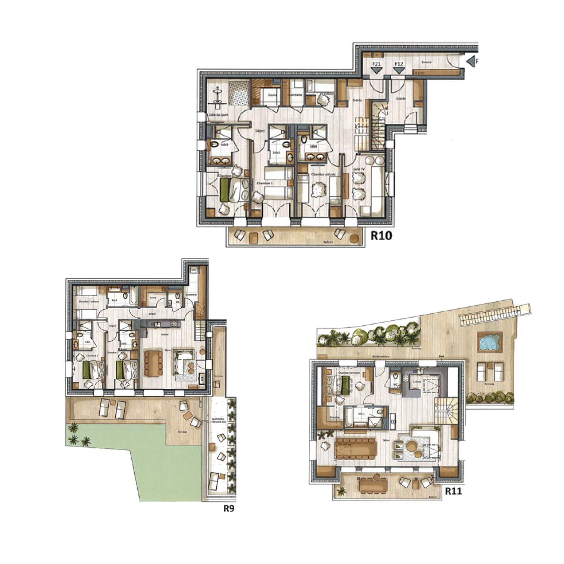 Plan intérieur