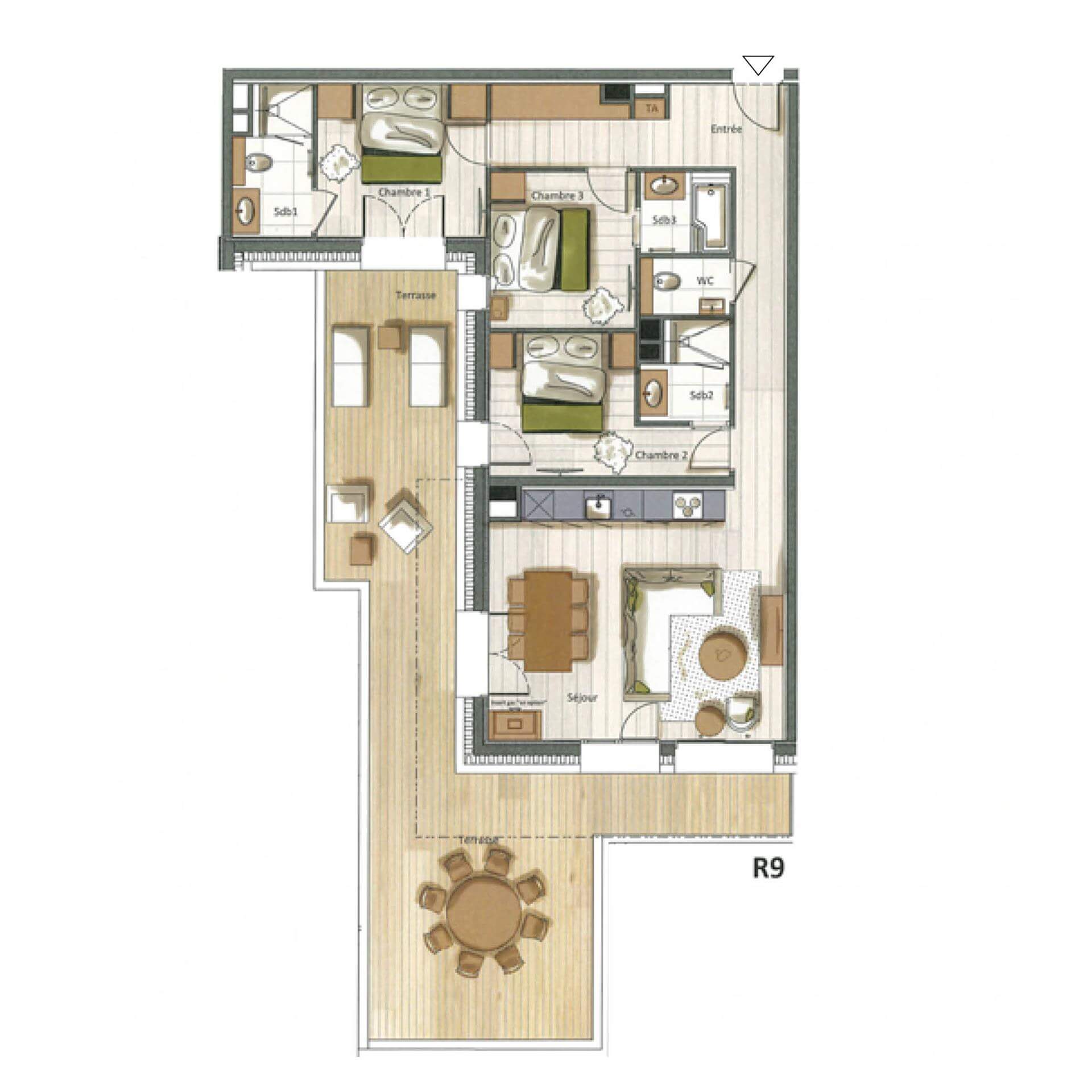Plan intérieur