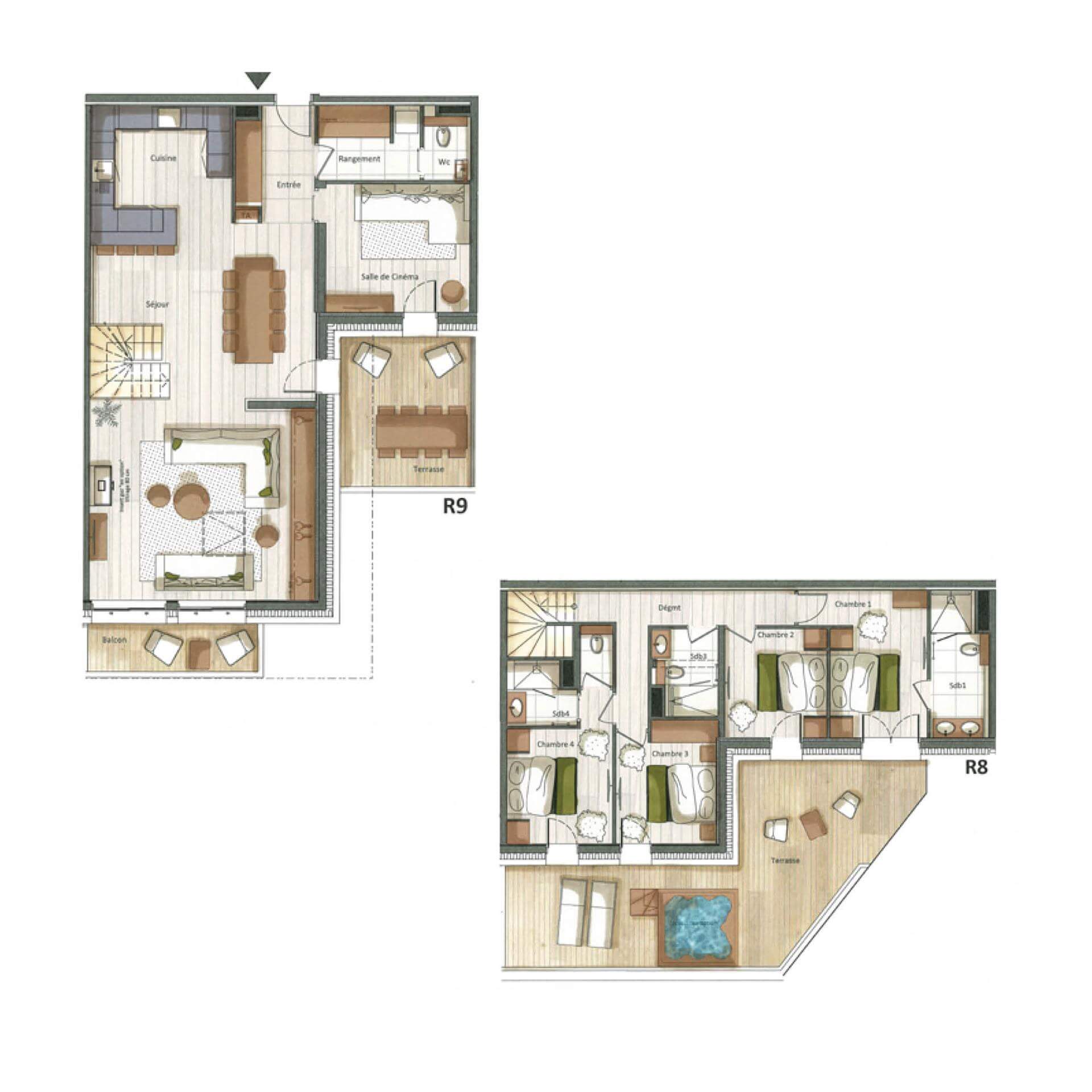 Plan intérieur