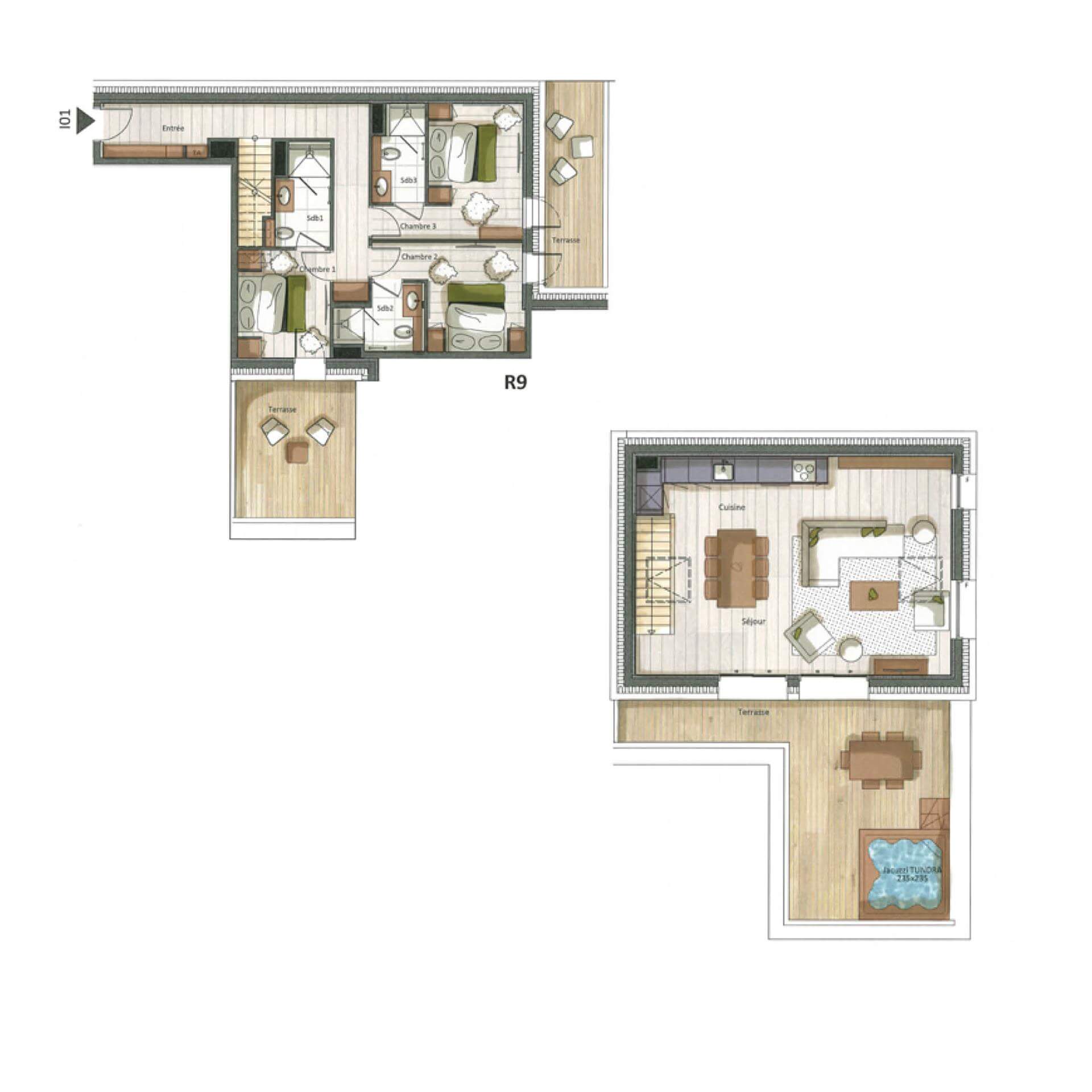 Plan intérieur