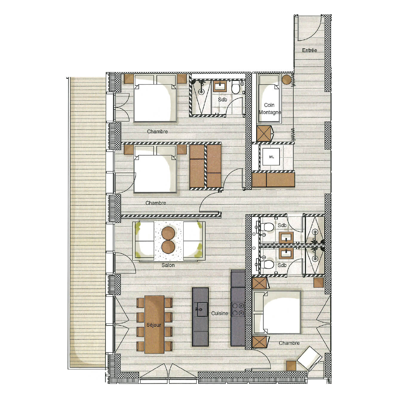 Interior plan