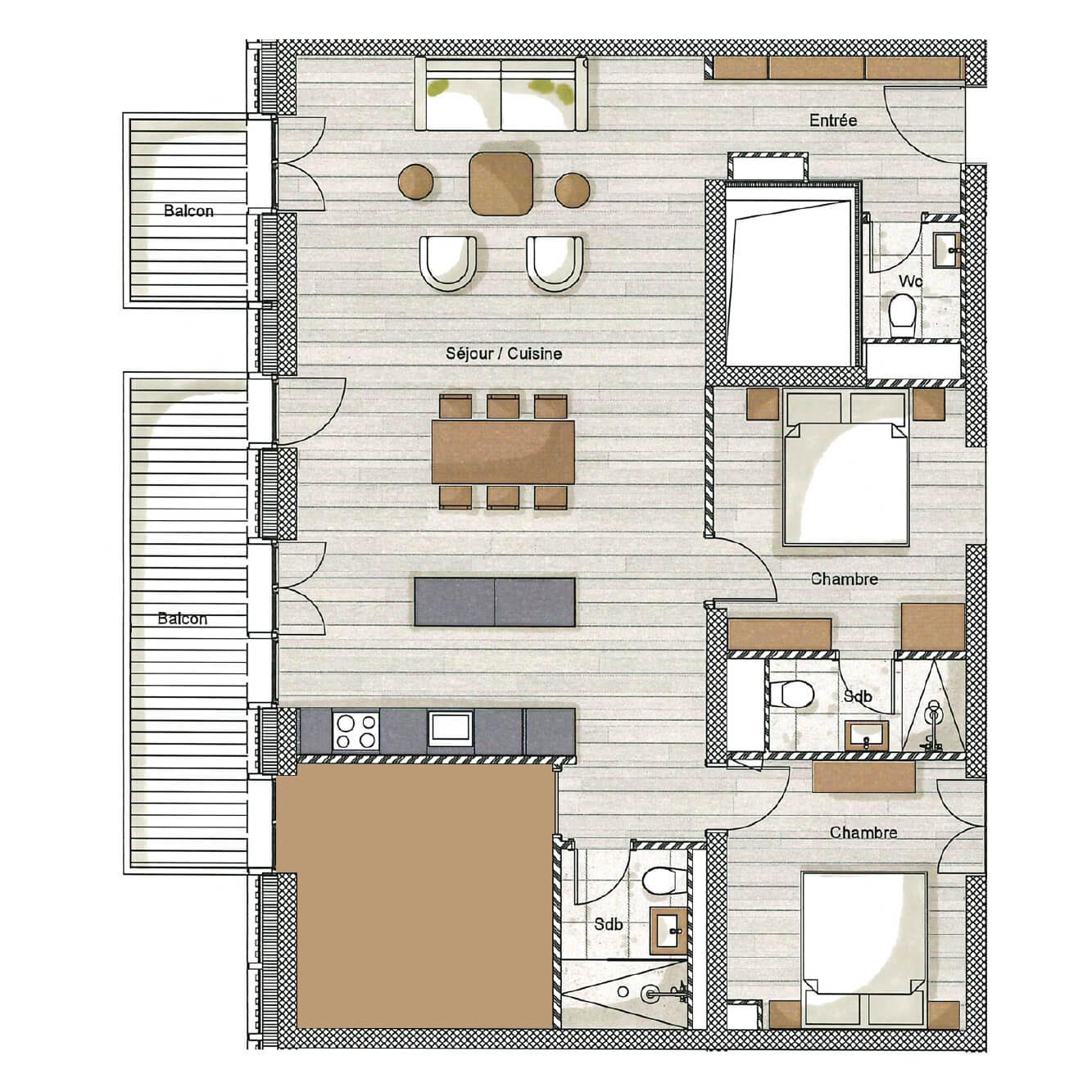 Interior plan