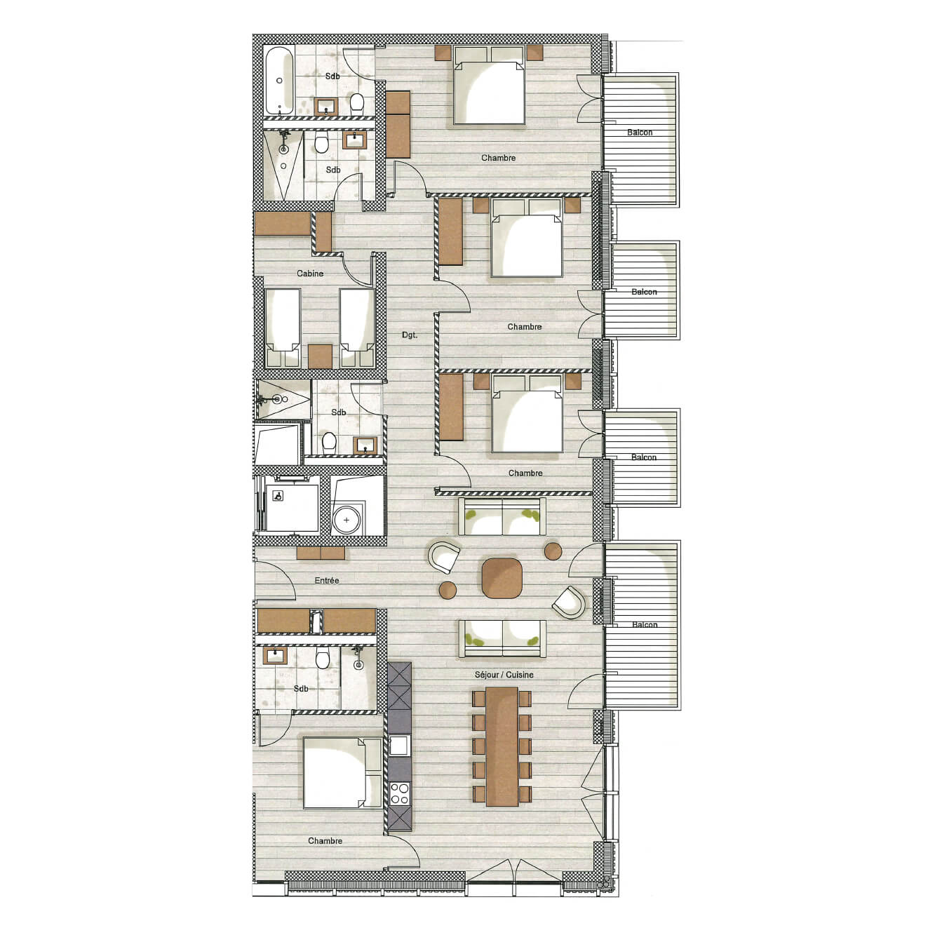 Interior plan