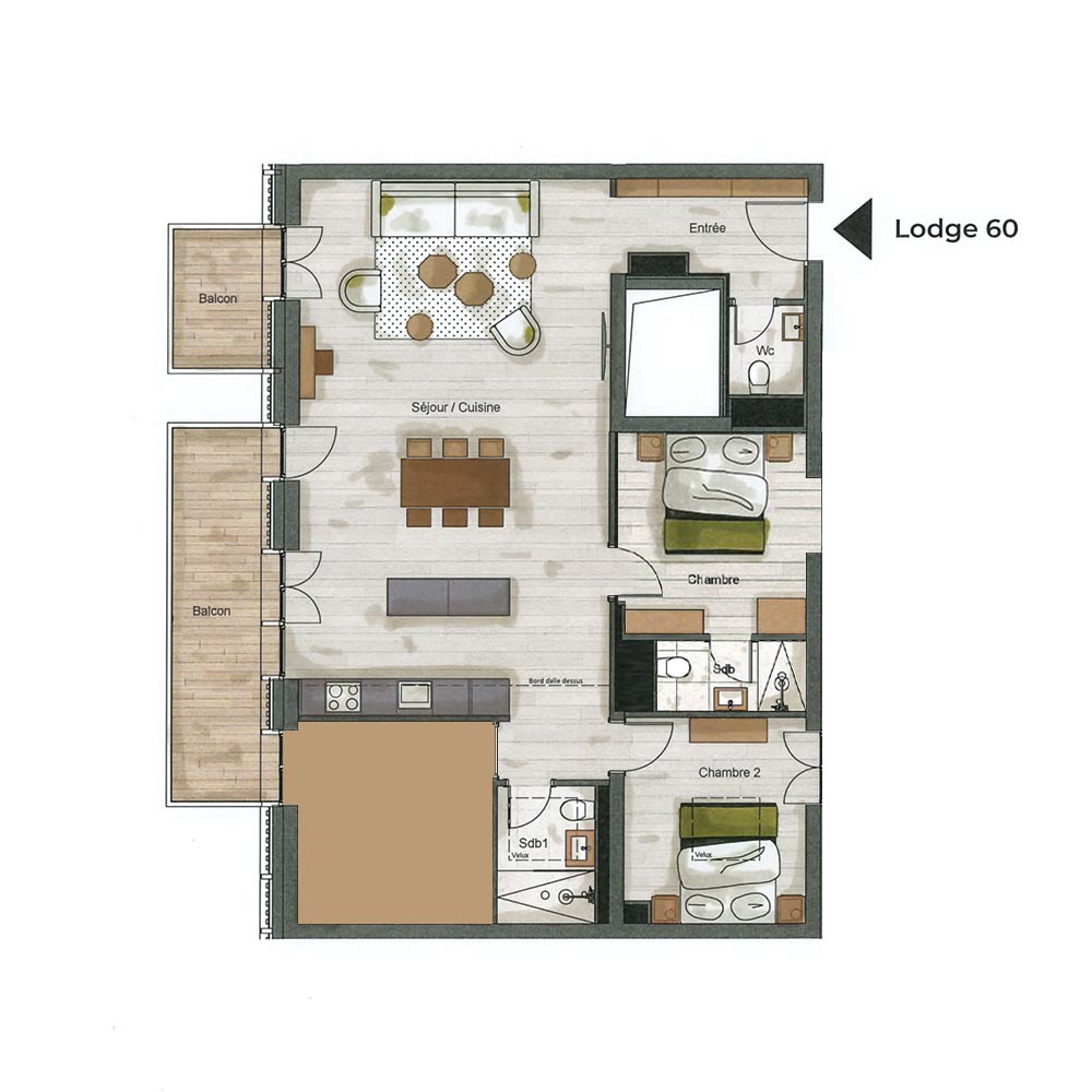 Plan intérieur