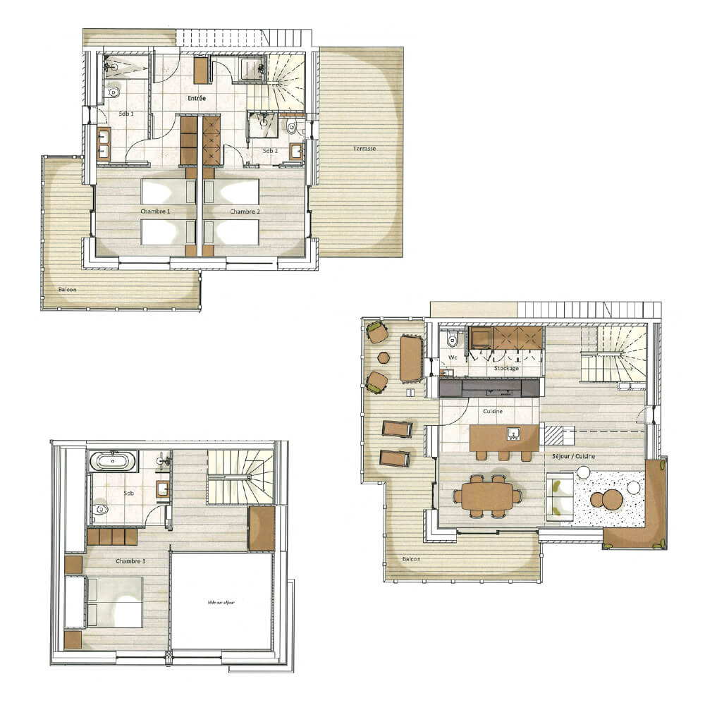 Plano interior