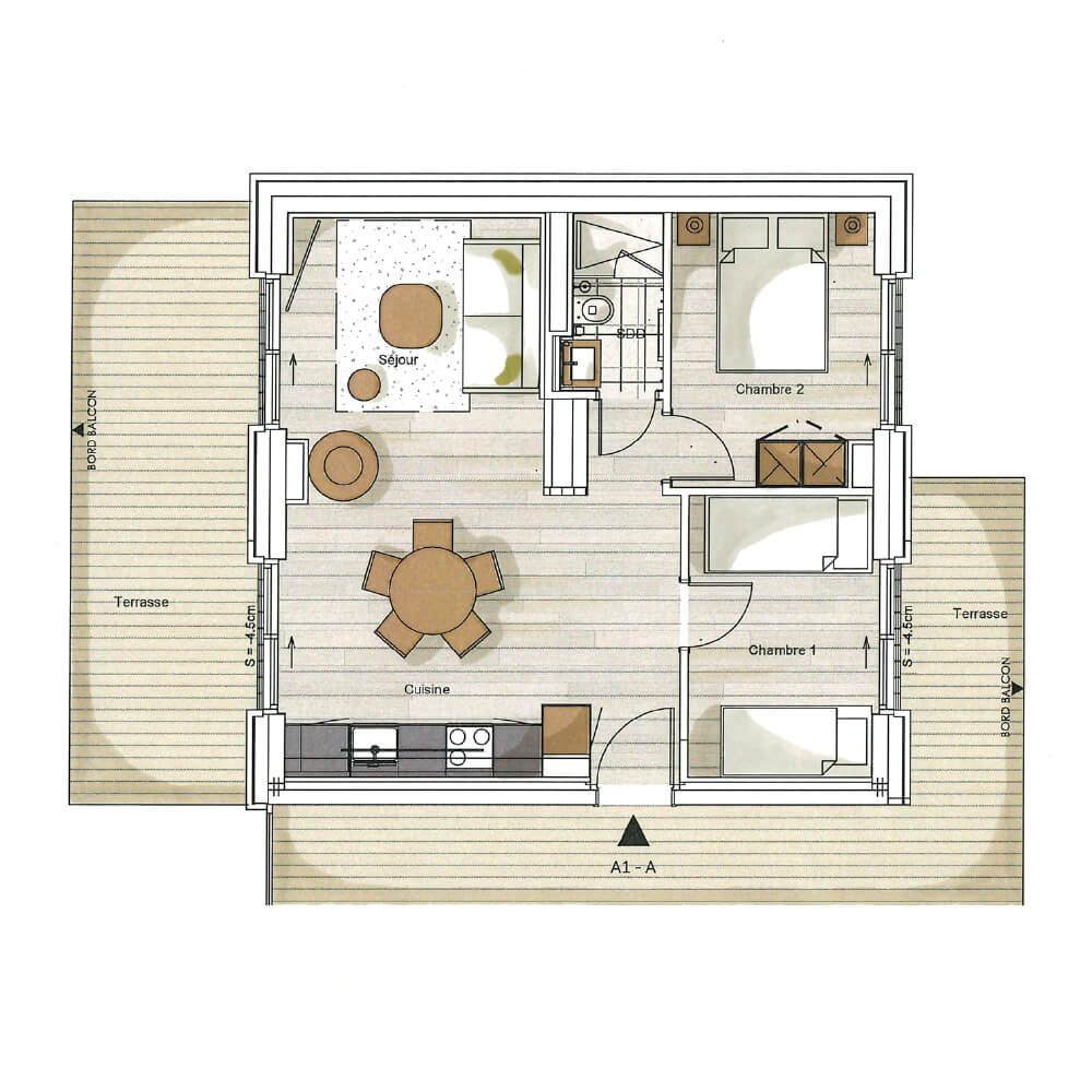 Plano interior