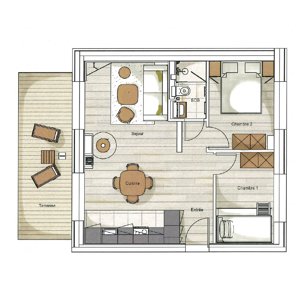 Plano interior