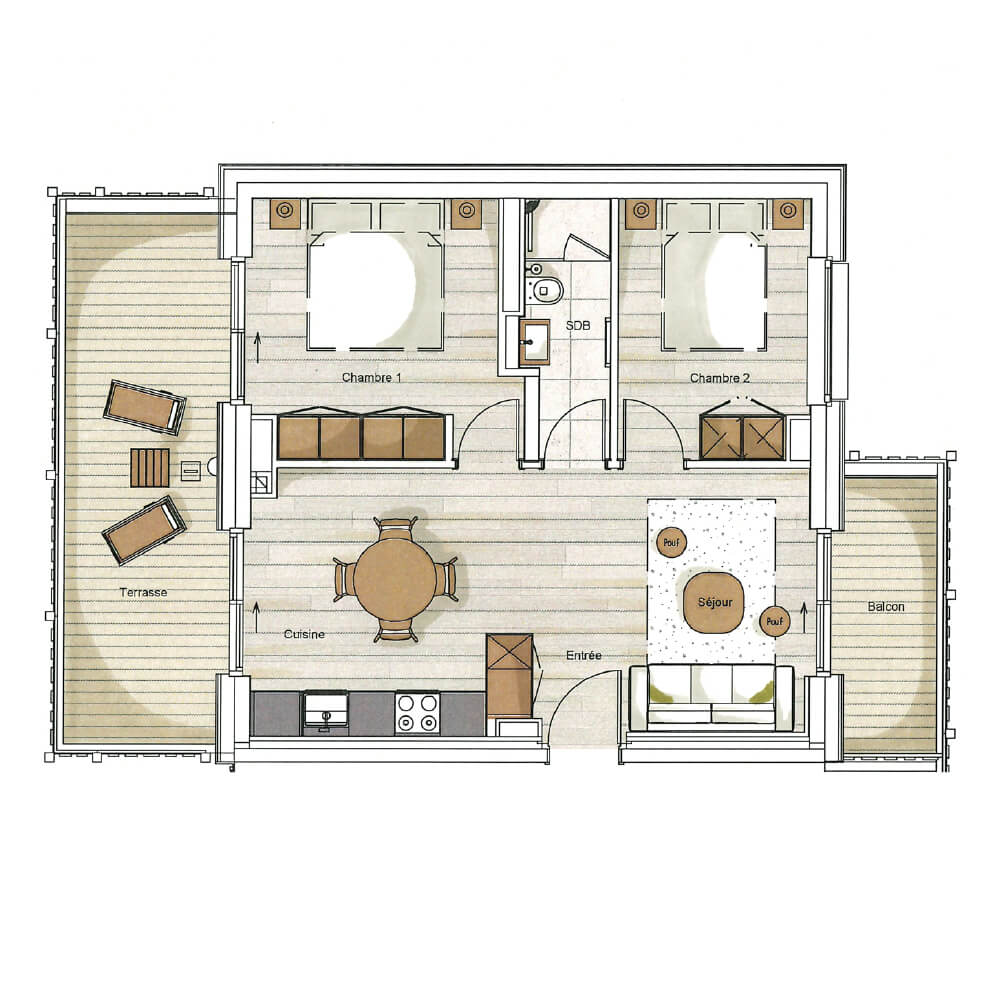 Plano interior