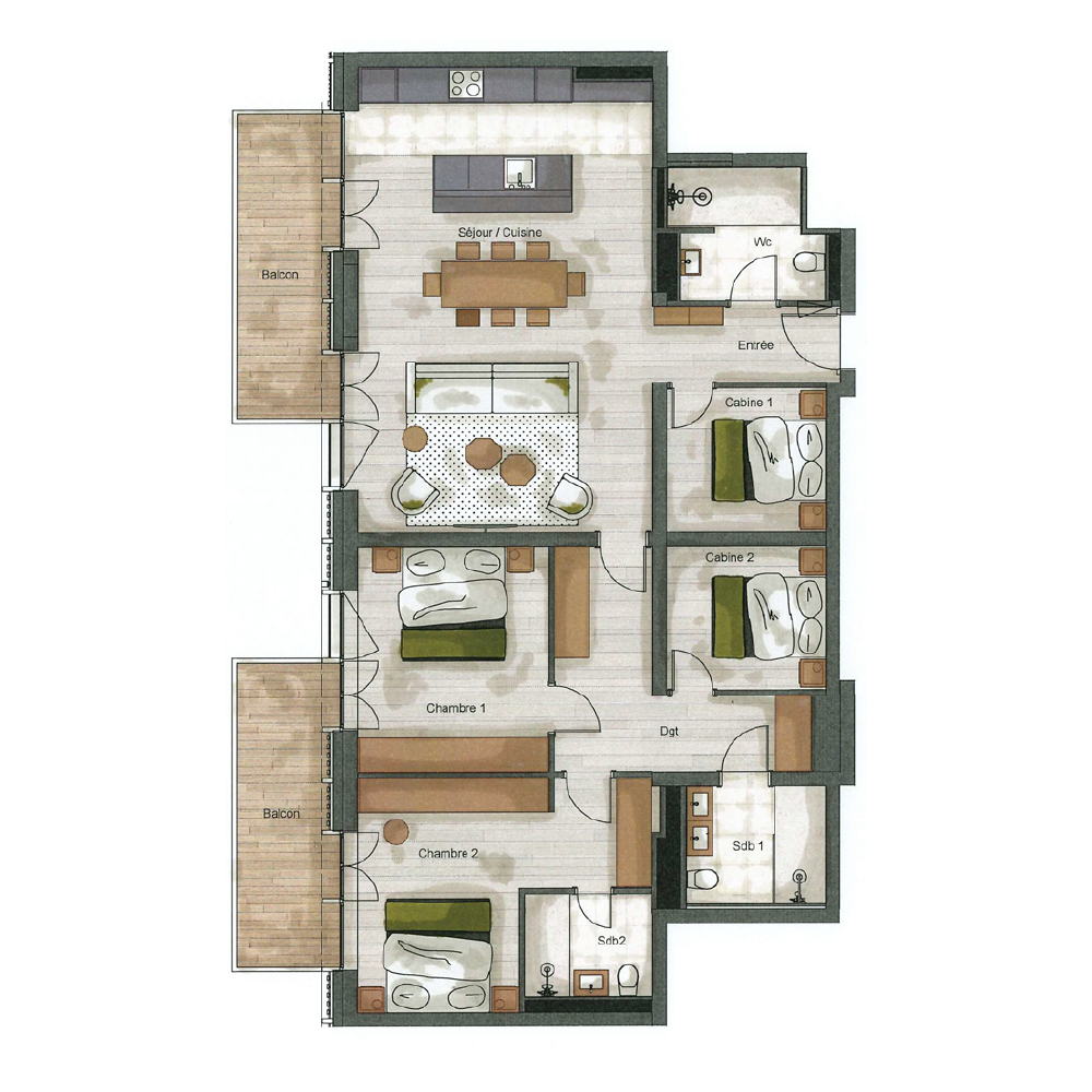 Interior plan