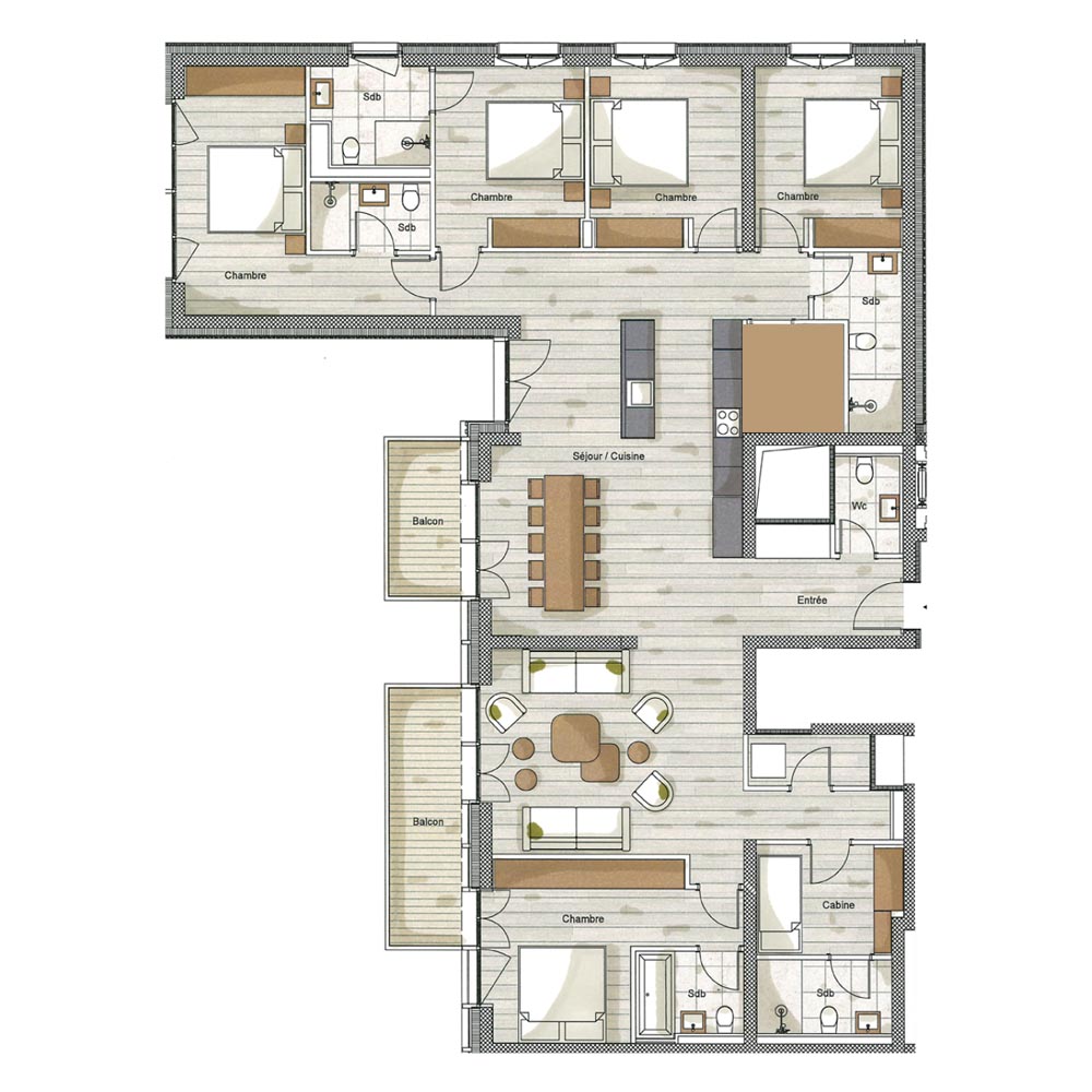 Plan intérieur