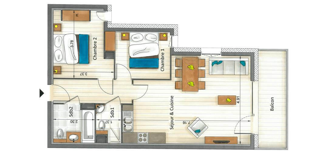 Interior plan