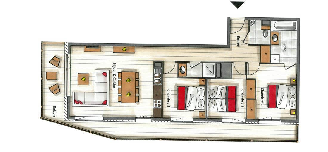 Plan intérieur