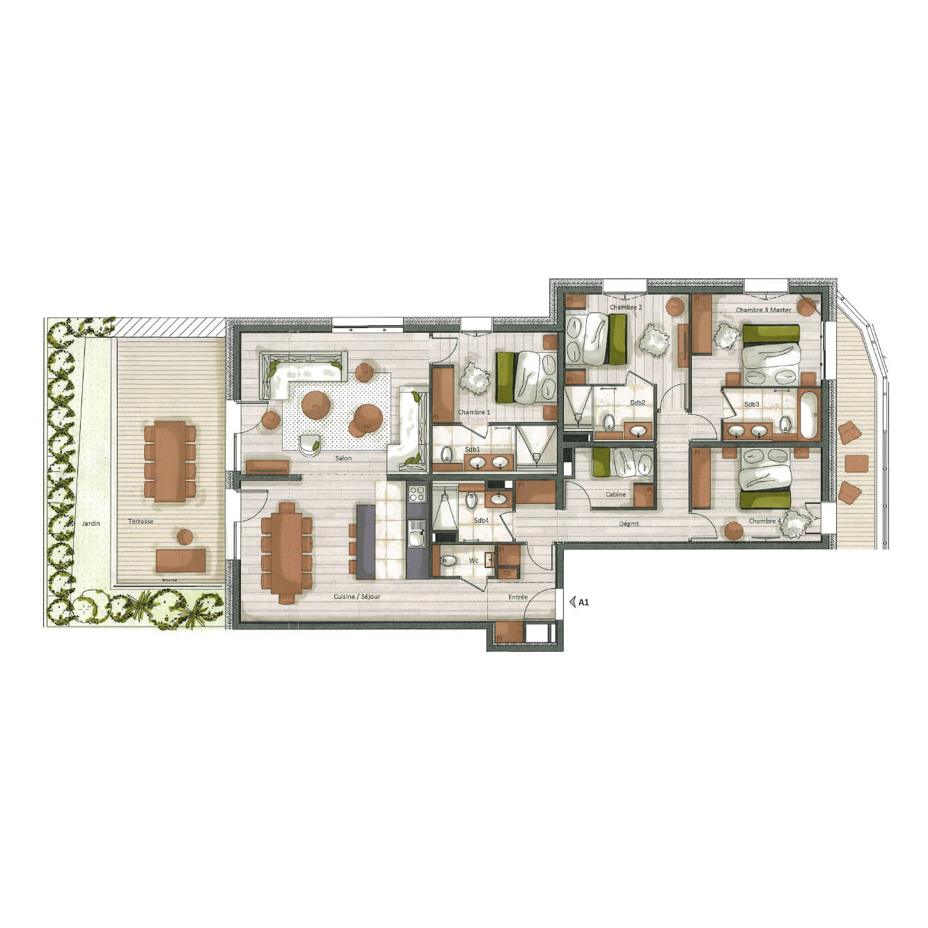 Interior plan