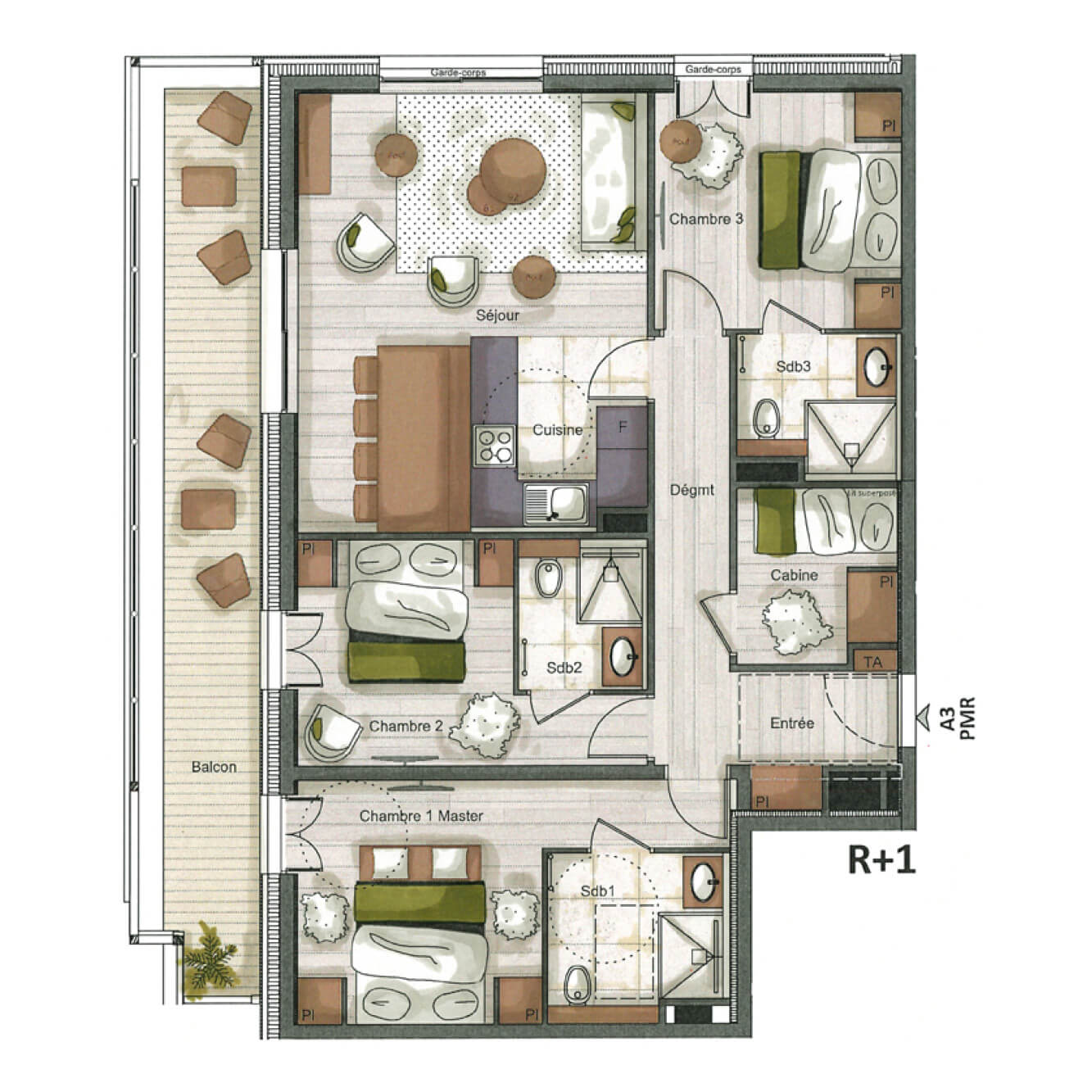 Plan intérieur