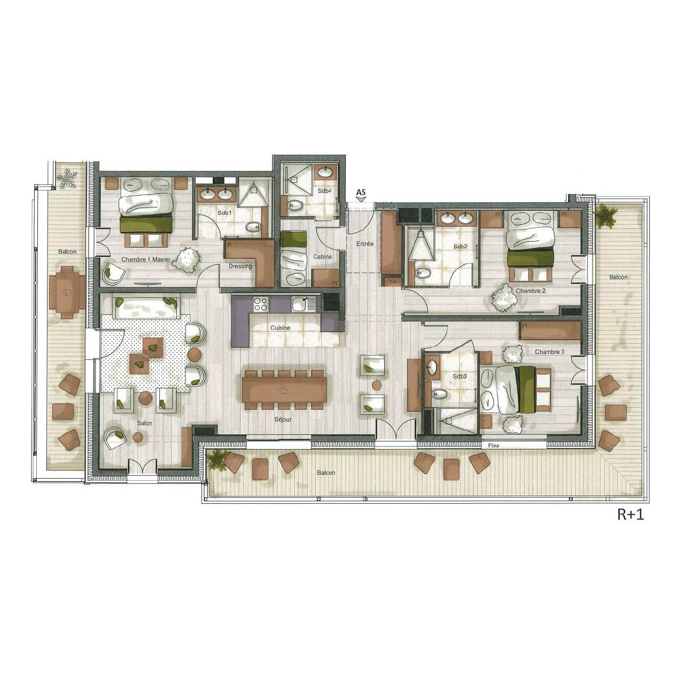 Plan intérieur