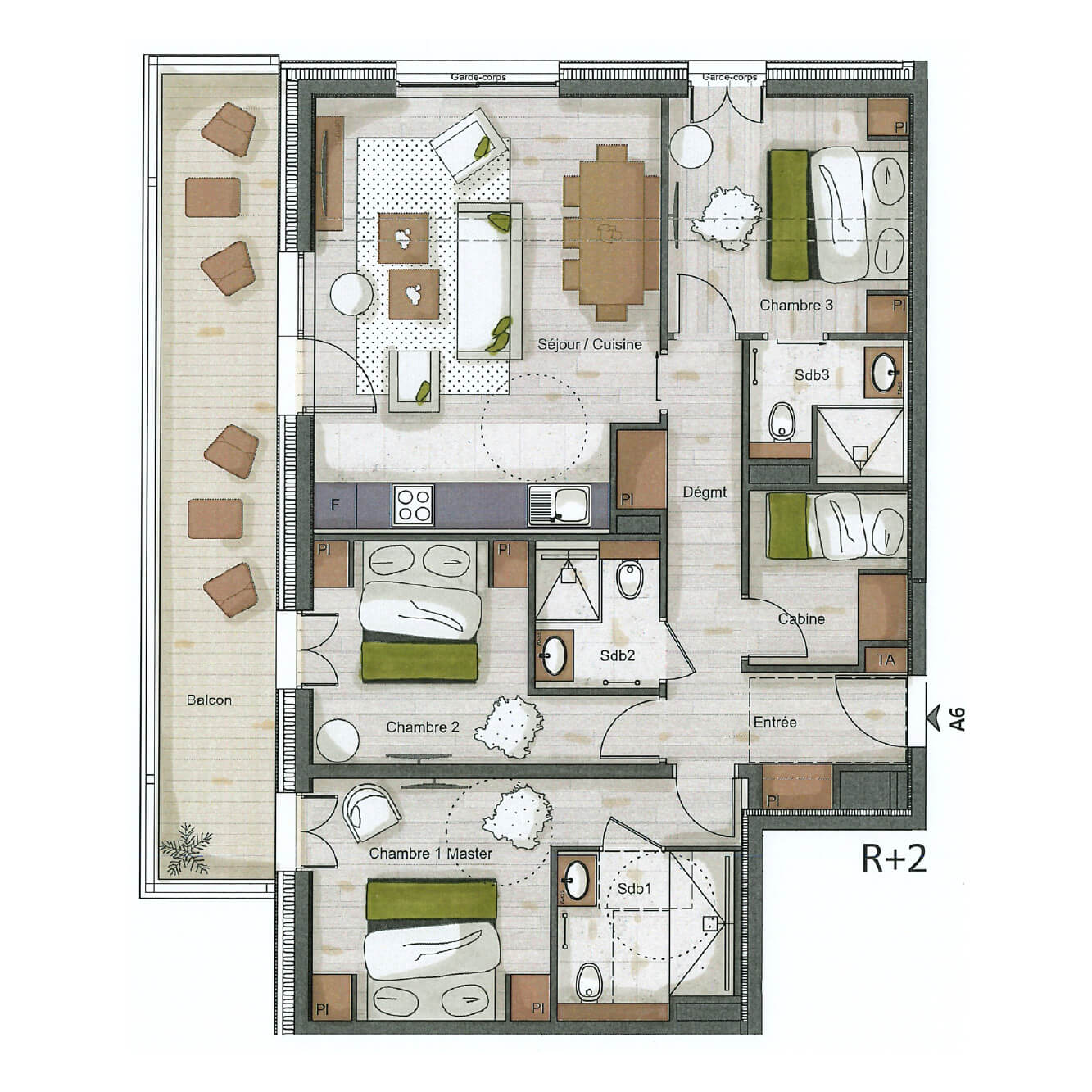 Plan intérieur