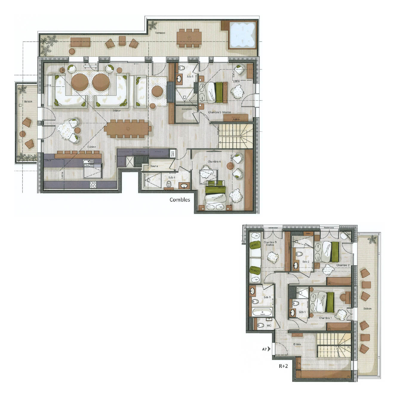 Plan intérieur
