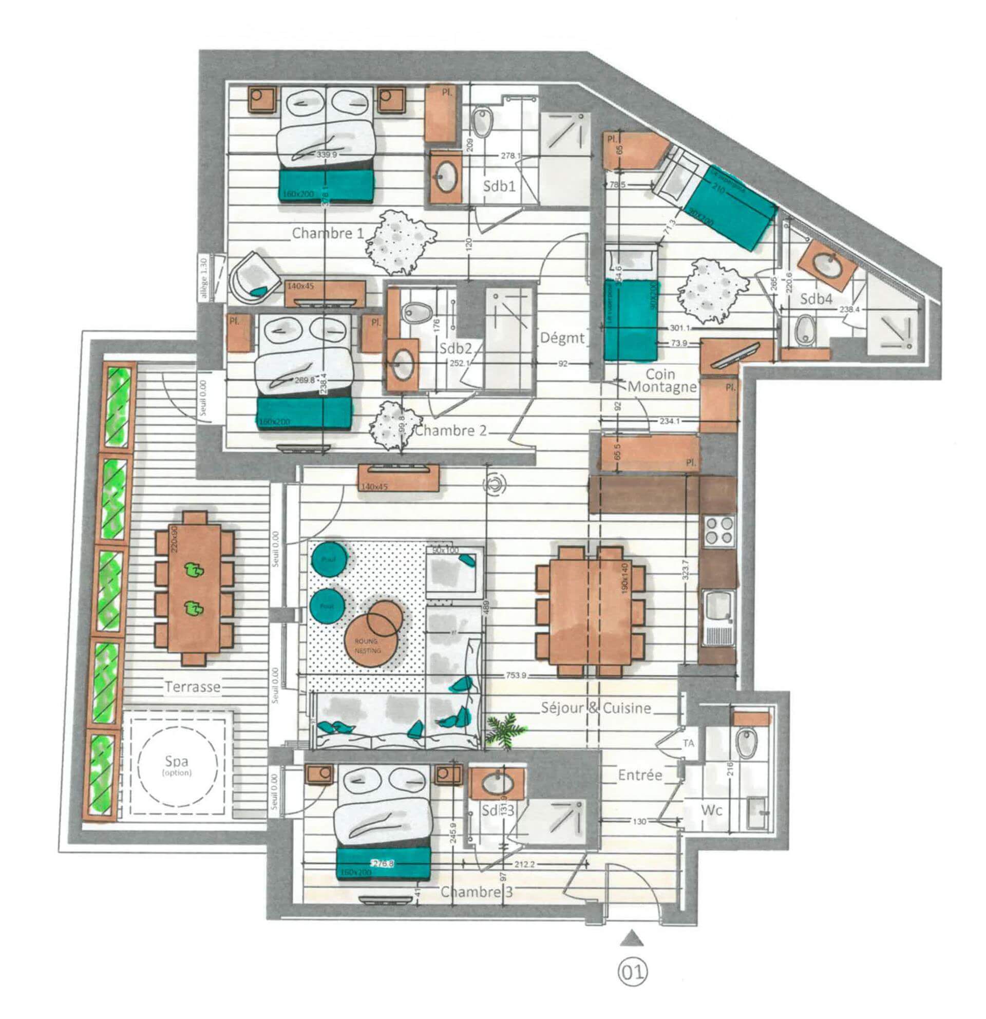 Interior plan
