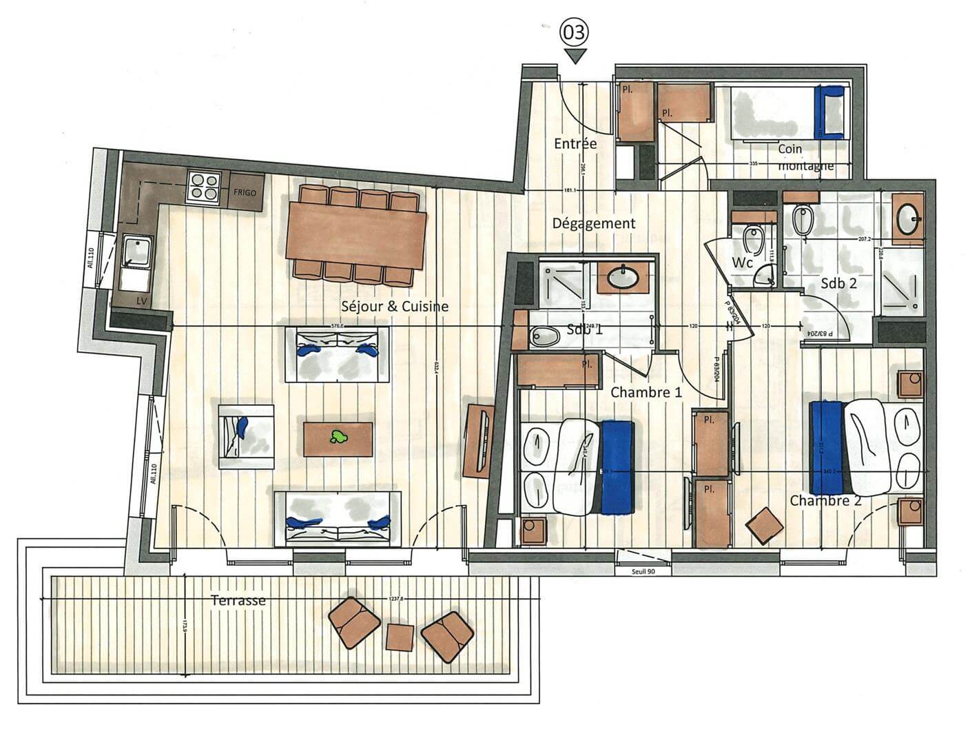 Interior plan
