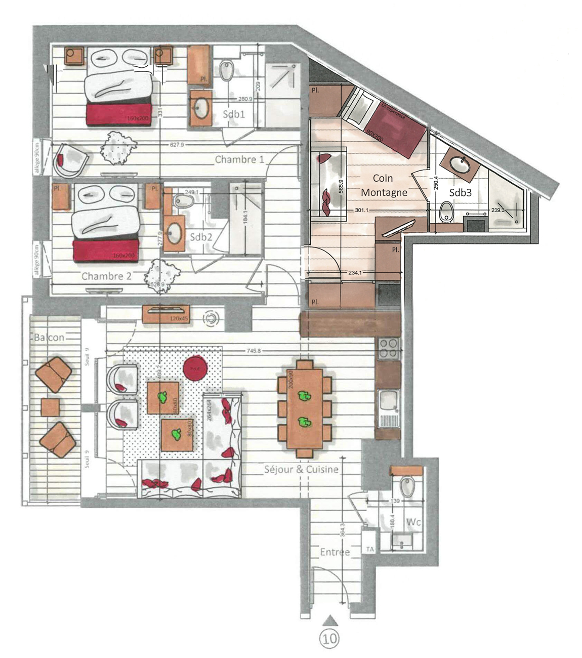 Interior plan