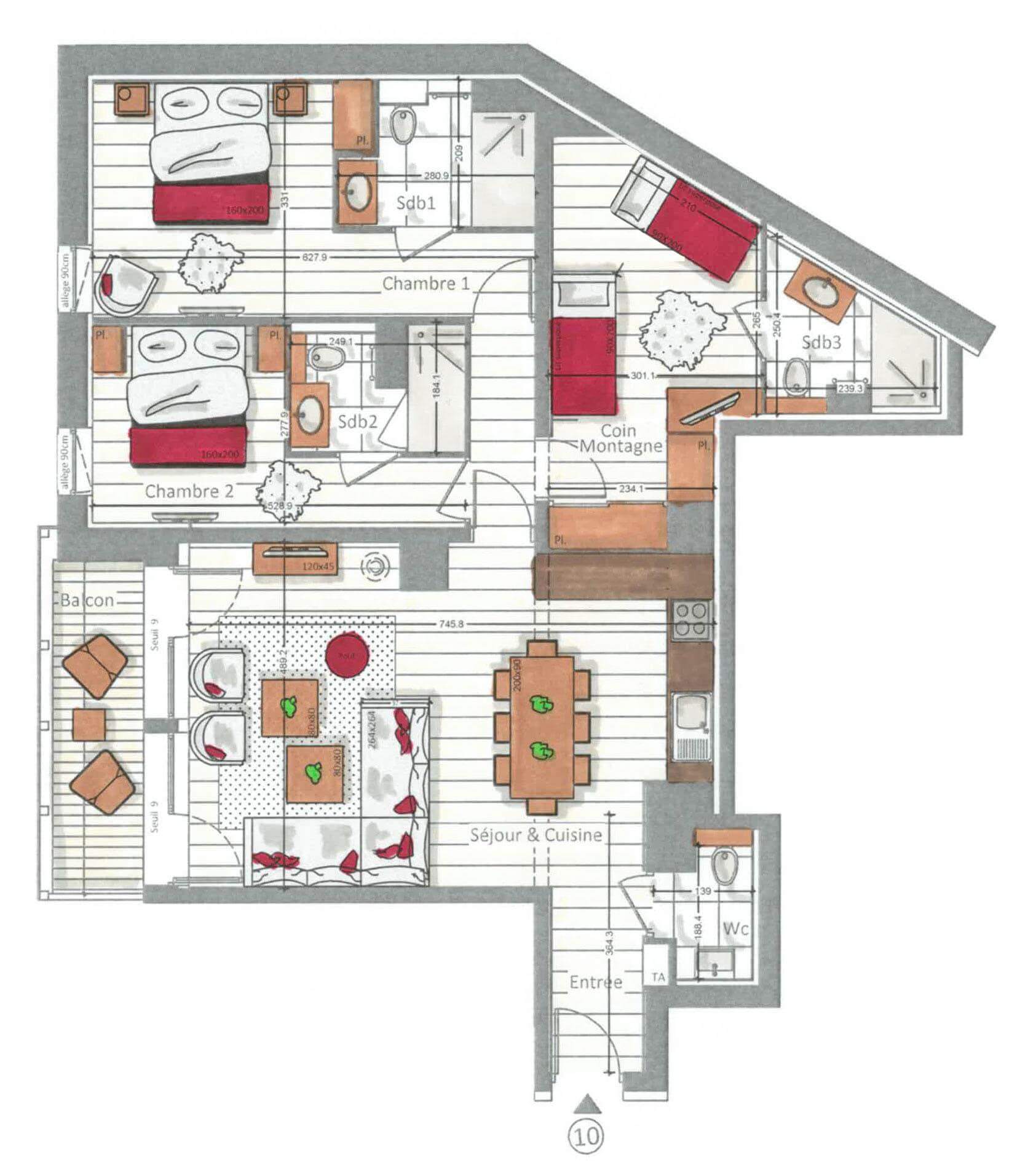 Interior plan