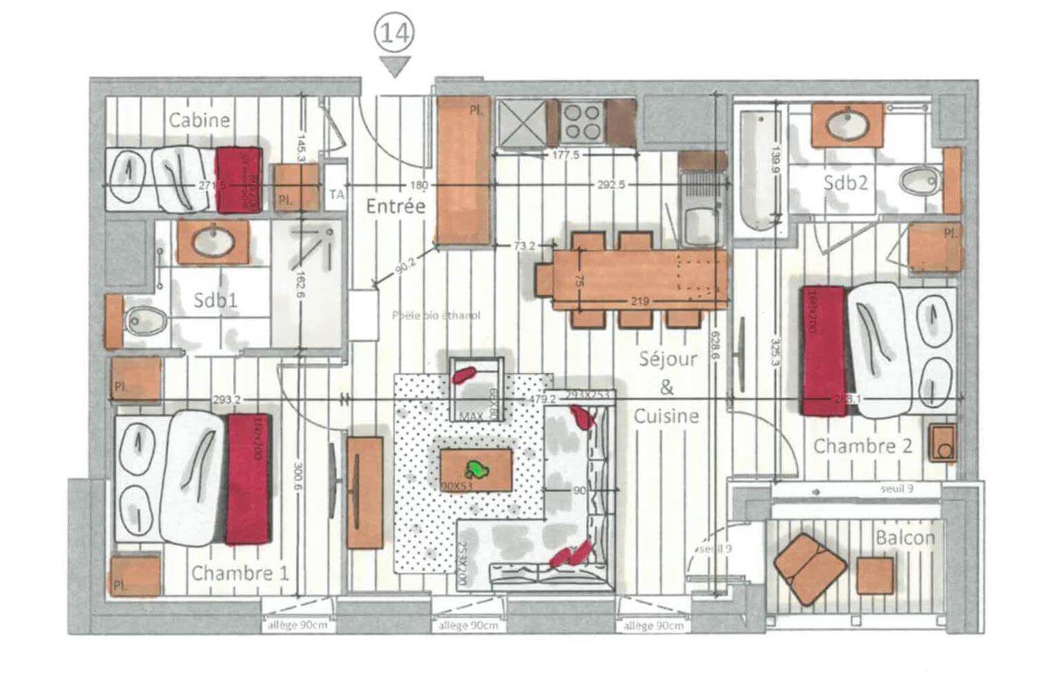 Interior plan