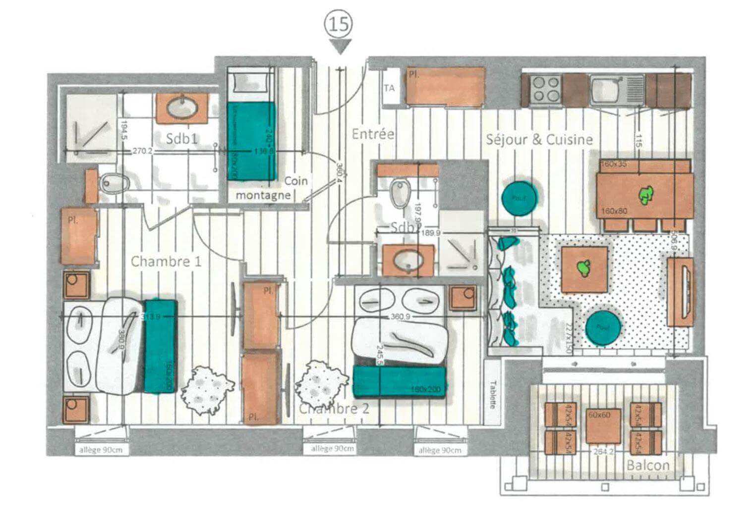 Interior plan
