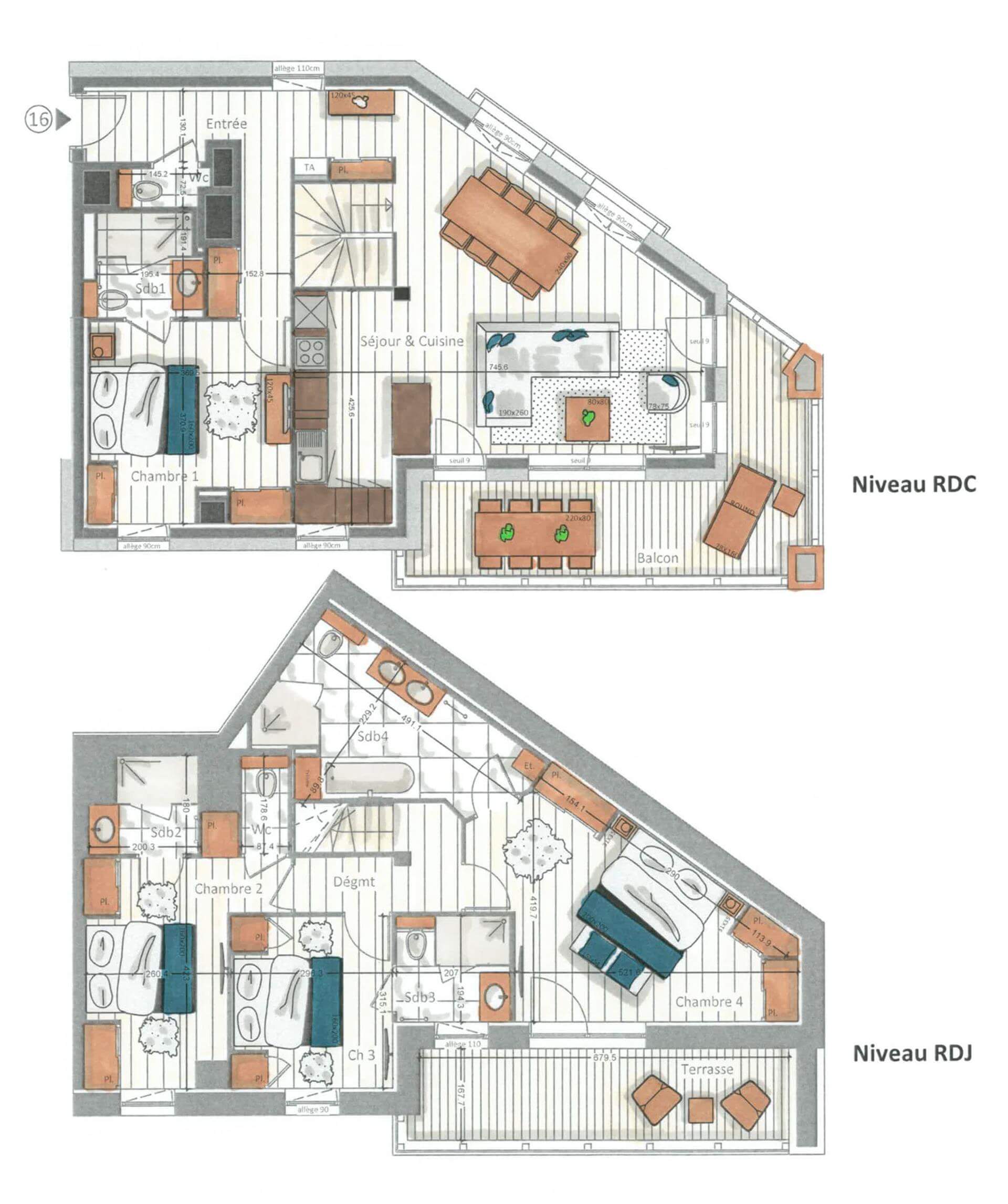 Plan intérieur