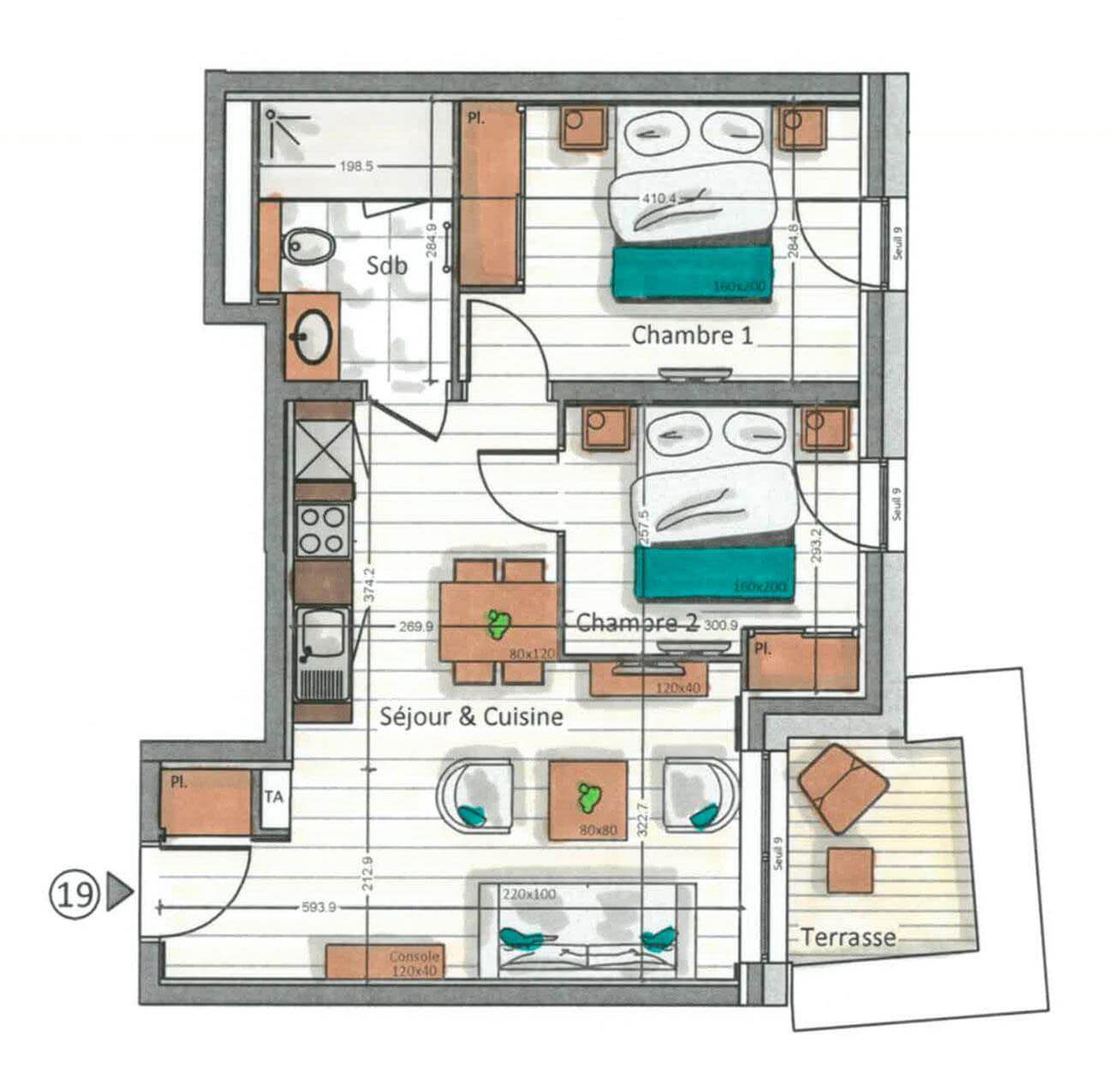 Interior plan