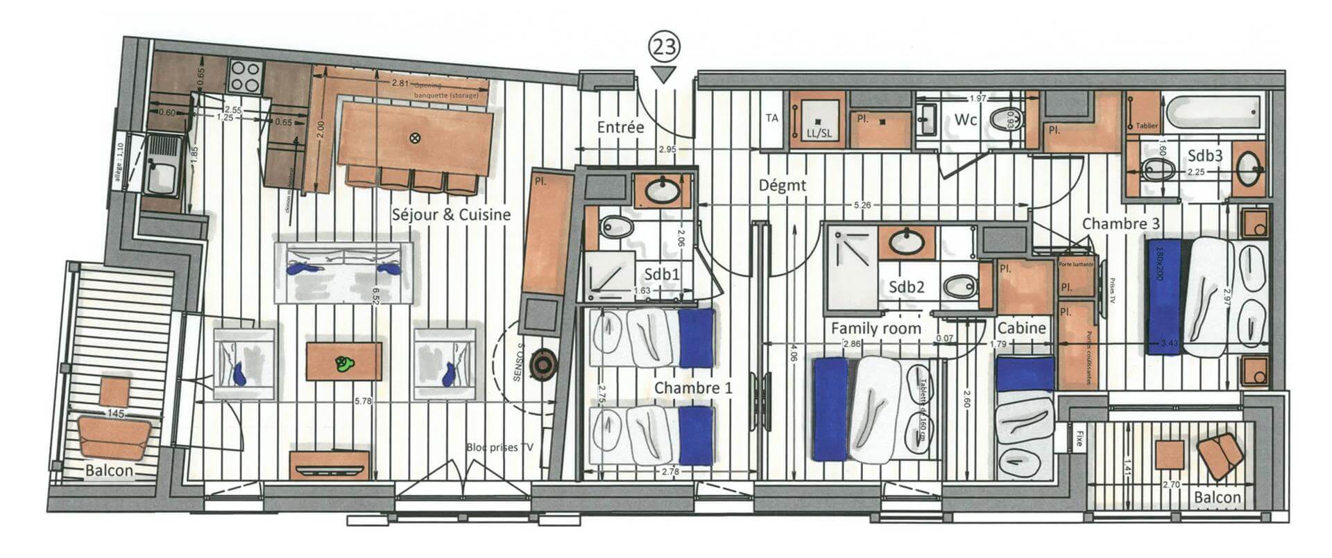 Interior plan