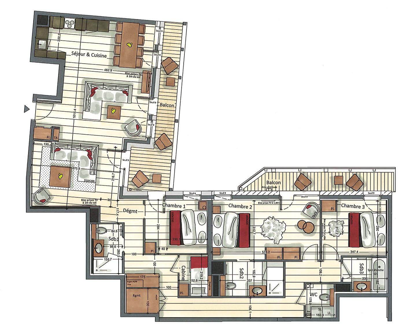 Interior plan